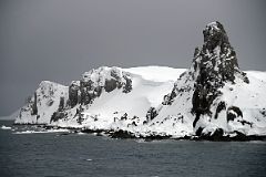 01B Sailing By The Cliffs Of Island Next To Aitcho Barrientos Island In South Shetland Islands From Quark Expeditions Antarctica Cruise Ship.jpg